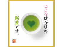 こころばかりの新茶です　緑茶ティーバッグ　5g×1